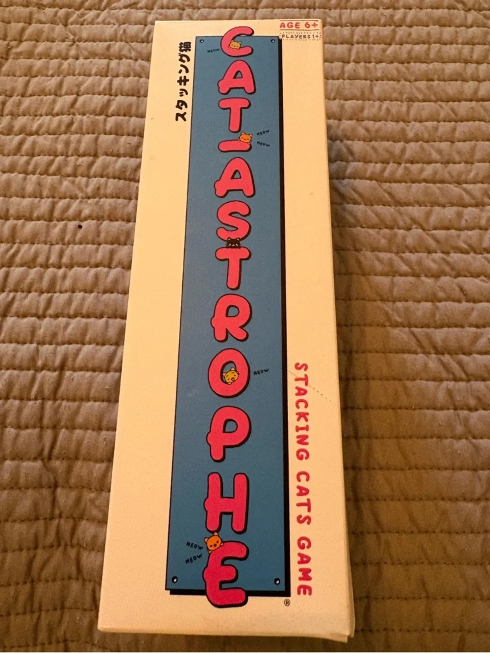 Cat-astrophe Stacking Cat Game NEW IN BOX